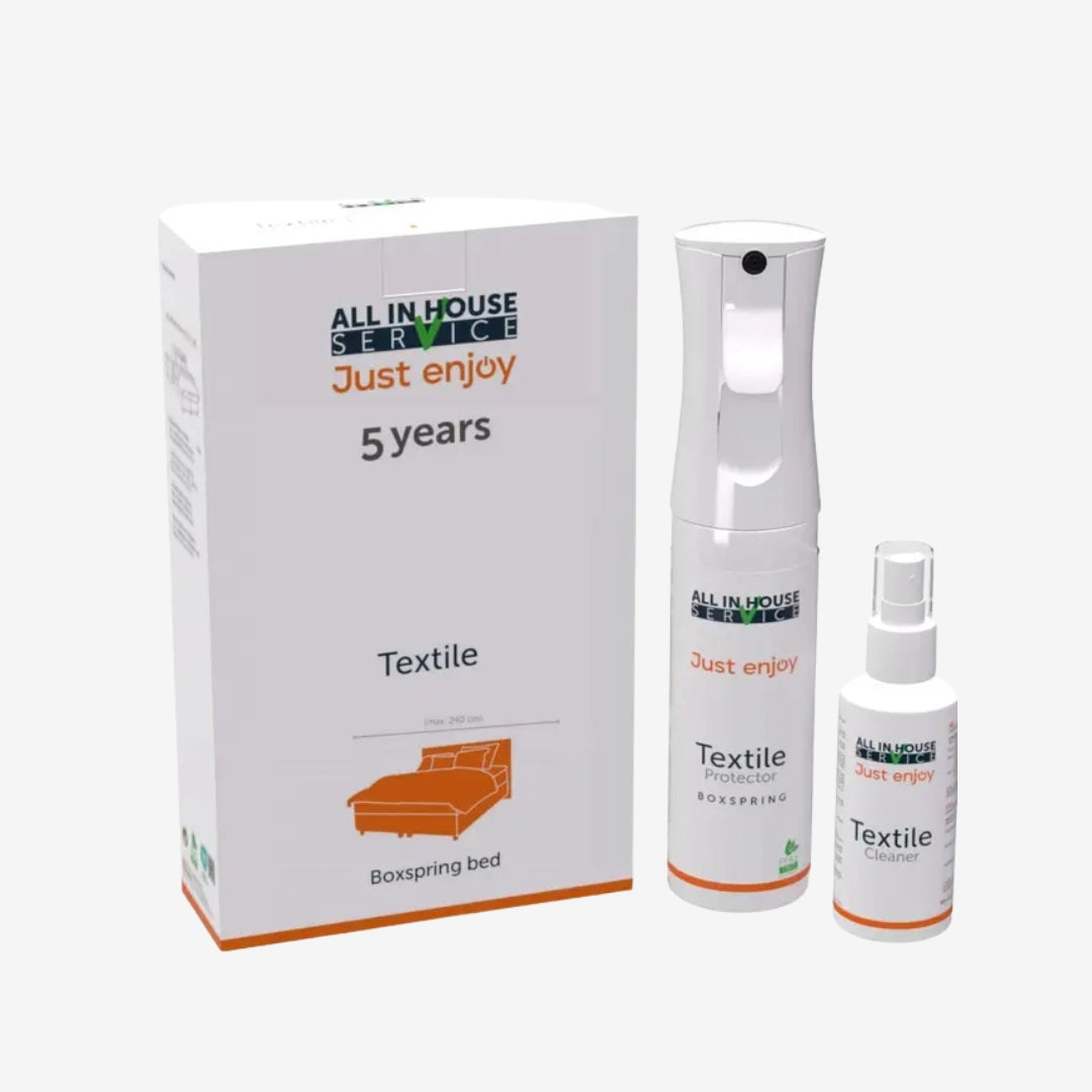 All in House Just Enjoy 5 Jaar Textiel Boxspring Garantie