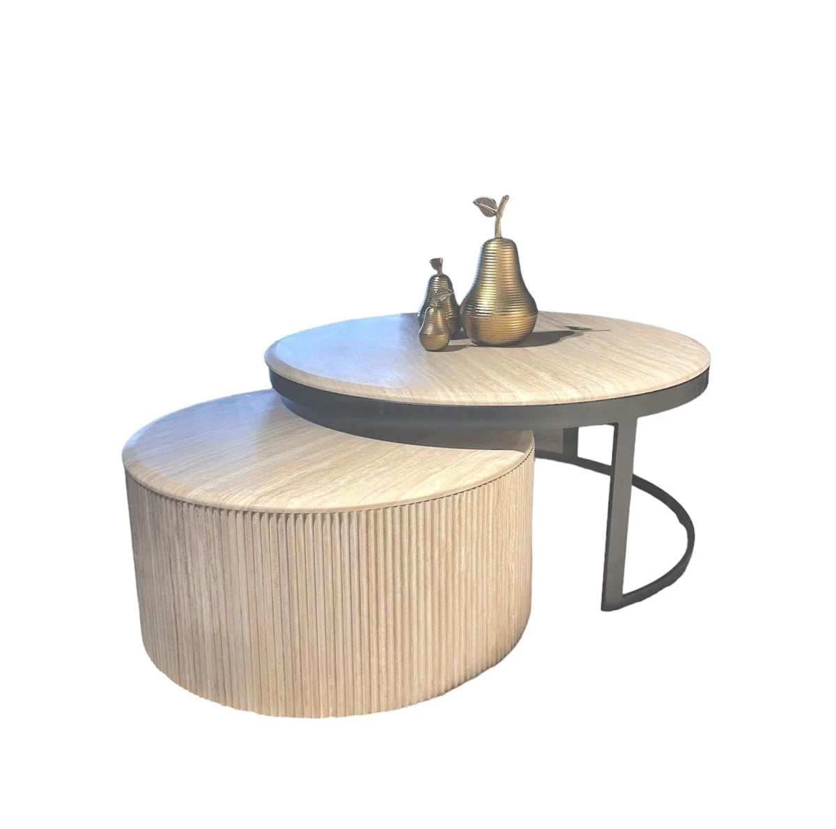 SALONTAFEL FOX FLINTSTONE MARBLE TOP