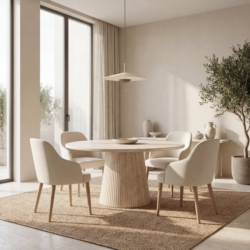 Kimberly Eettafel Rond - Wow Home 130 DIA Rond