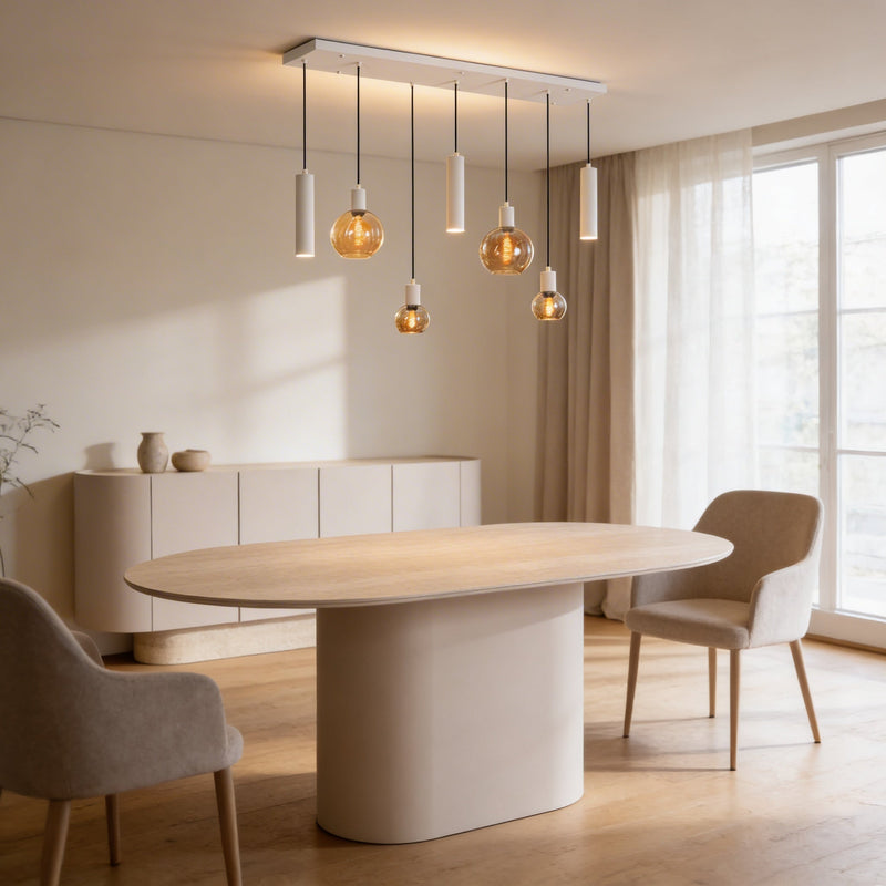 Isabella White plafond lamp - Wow Home