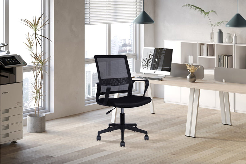 BUREAUSTOEL DYLAN - Wow Home Zwart