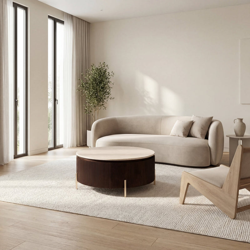 KIMBERLY BROWN SALONTAFEL - Wow Home 100 DIA