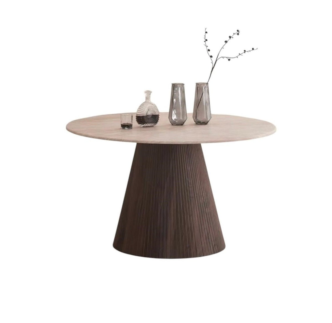 Kimberly Brown Eettafel - Wow Home 130 DIA Rond