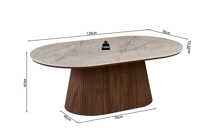 Salontafel Vigo - Wow Home 130x70x44cm