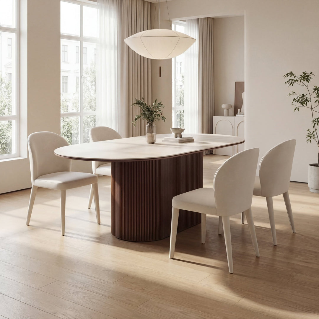 AQUA BROWN EETTAFEL - Wow Home 180 x 100 x 76