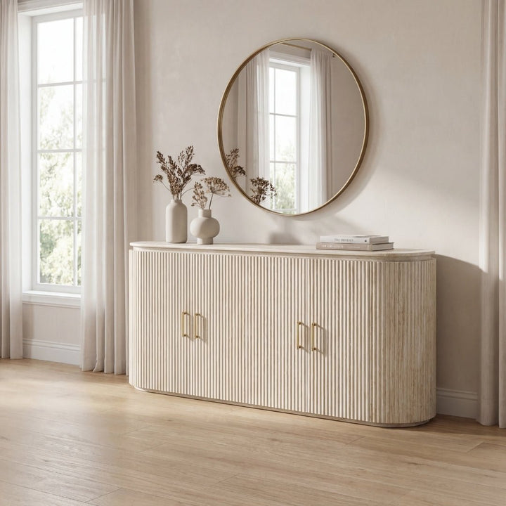 Flint stone dressoir - Wow Home 180x40x45