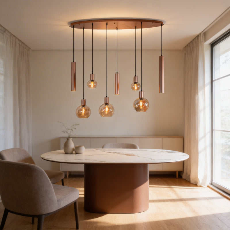 ISABEL BROWN PLAFOND LAMP - Wow Home