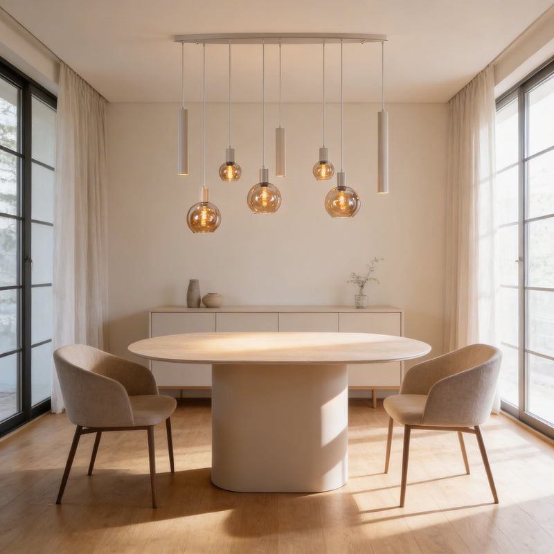 ISABEL BEIGE PLAFOND LAMP - Wow Home