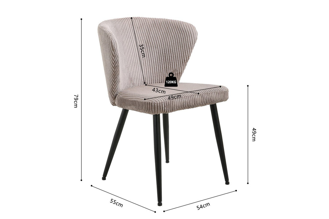 STOEL TORNADO - Wow Home Beige