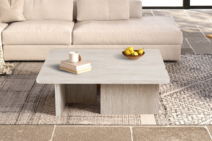 SALONTAFEL ARALLO - Wow Home Beige 120x80 cm