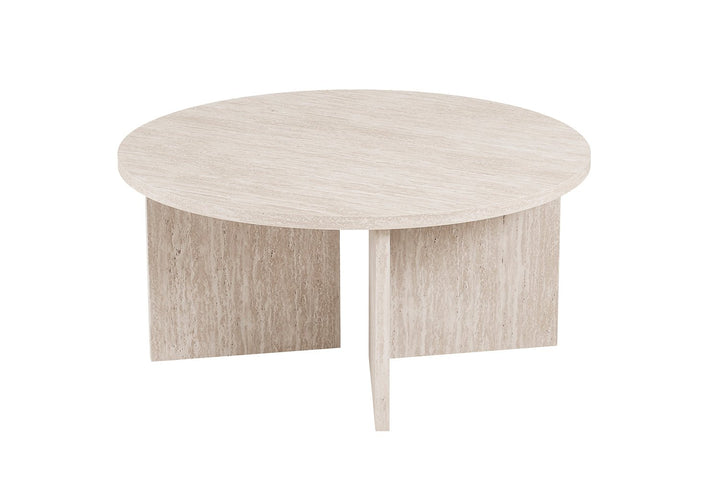SALONTAFEL DRASIR - Wow Home Beige 90 DIA Rond