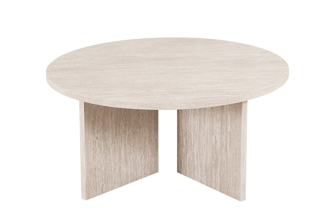 SALONTAFEL DRASIR - Wow Home Beige 90 DIA Rond