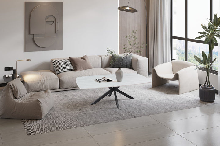 SALONTAFEL APOLLO - Wow Home Beige 130x70