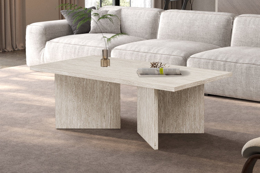 SALONTAFEL LITAR - Wow Home Beige 125x65