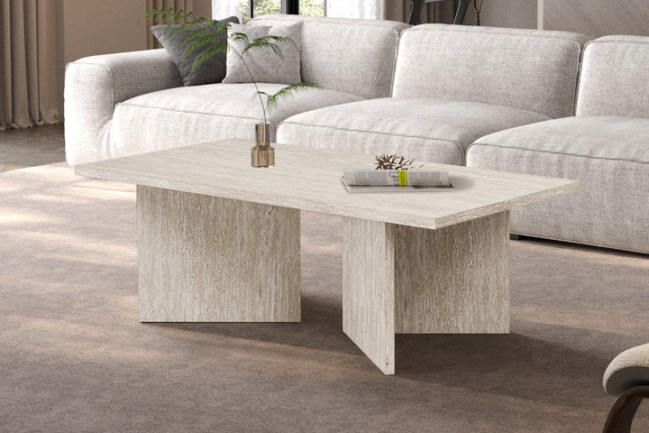 SALONTAFEL LITAR - Wow Home Beige 125x65