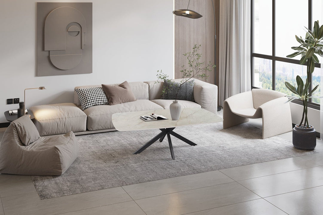 SALONTAFEL APOLLO - Wow Home Beige 130x70