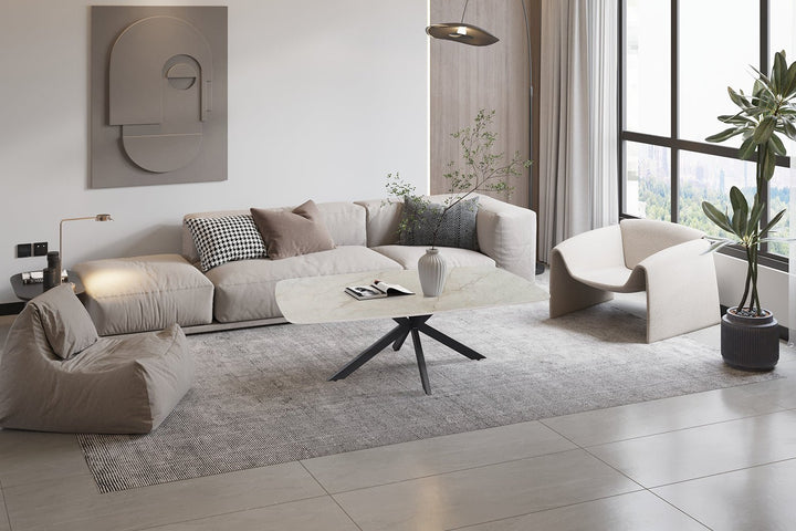 SALONTAFEL APOLLO - Wow Home Beige 130x70