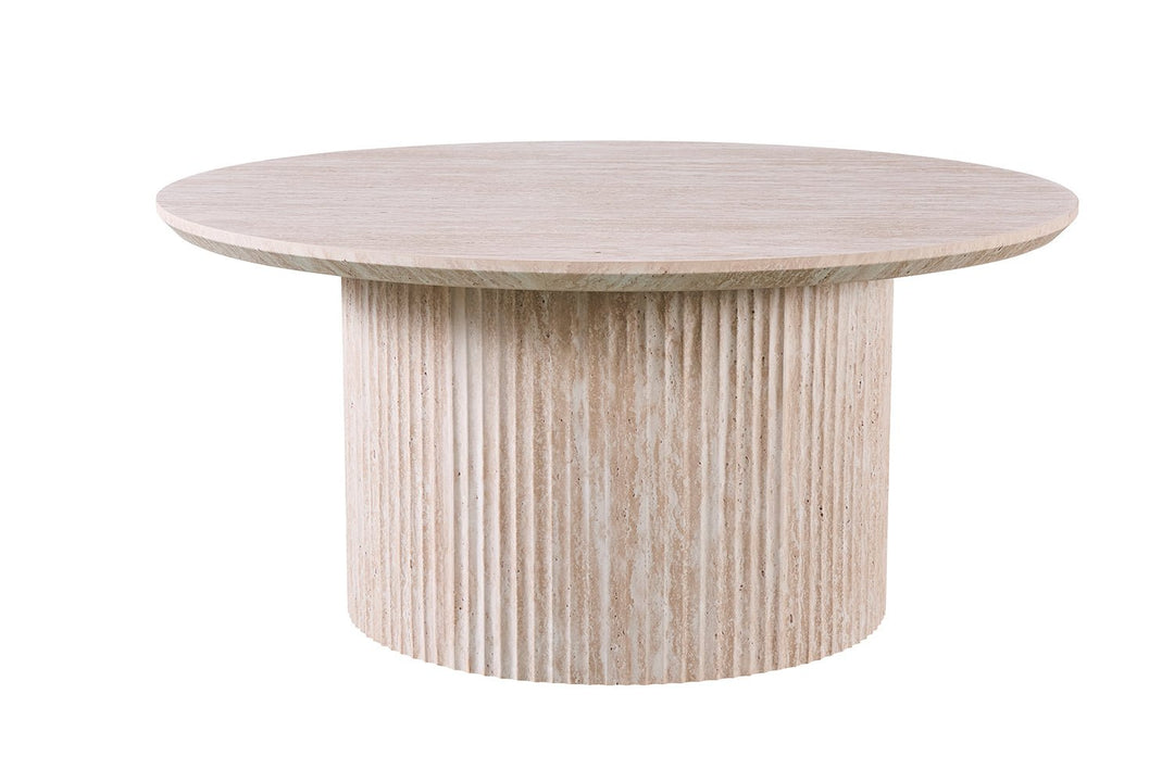 SALONTAFEL LAGOS ROND - Wow Home Beige 80Ø