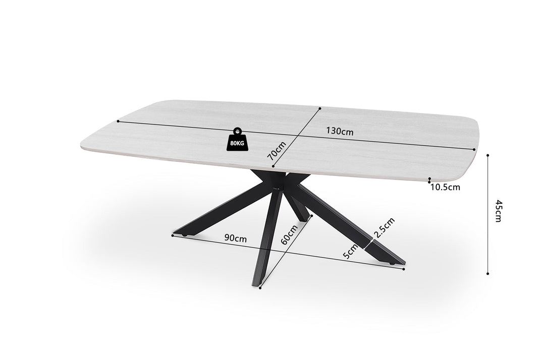 SALONTAFEL APOLLO - Wow Home Beige 130x70