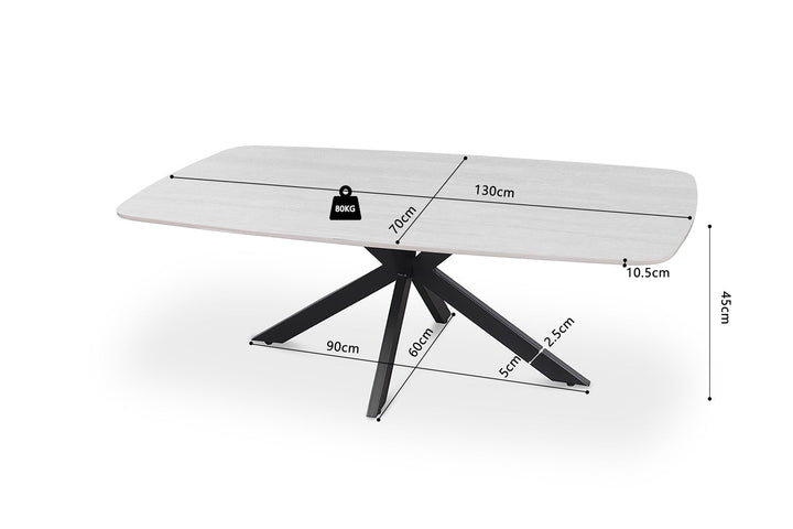 SALONTAFEL APOLLO - Wow Home Beige 130x70