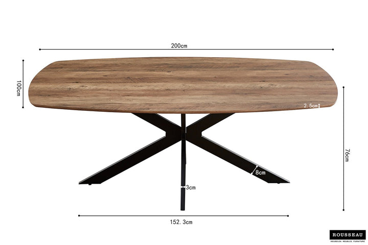 EETTAFEL AZIZ - Wow Home Bruin 200x100x76