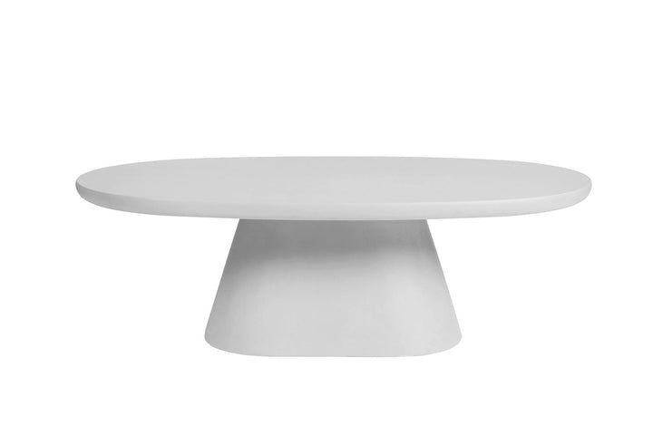 SALONTAFEL TAVIRA ROND - Wow Home Cement 120x70