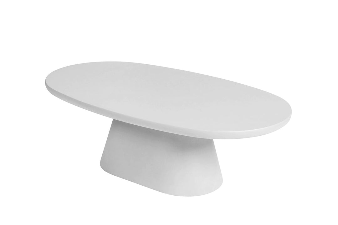 SALONTAFEL TAVIRA ROND - Wow Home Cement 120x70