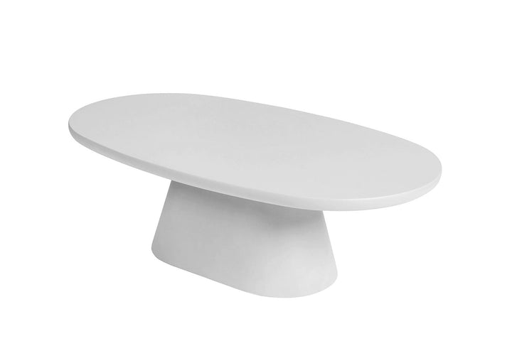 SALONTAFEL TAVIRA ROND - Wow Home Cement 120x70