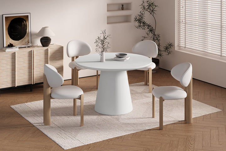 EETTAFEL TAVIRA ROND - Wow Home Cement 120Ø