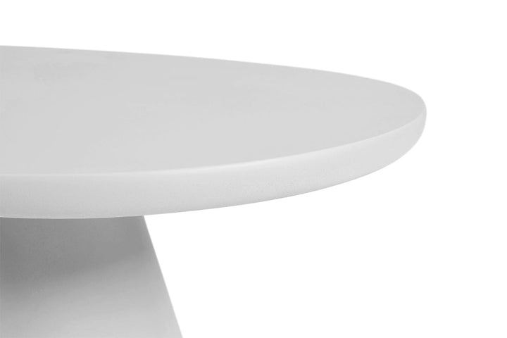 SALONTAFEL TAVIRA ROND - Wow Home Cement 120x70