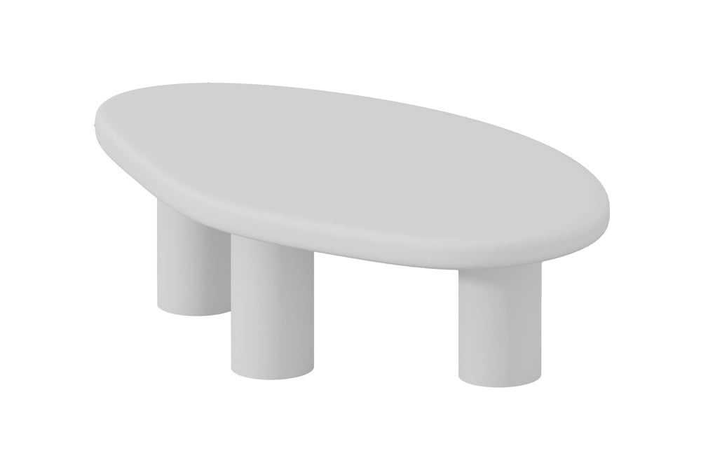 SALONTAFEL TAVIRA OVAAL - Wow Home Cement 120x70