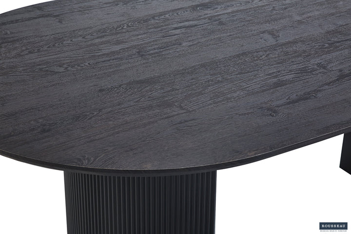 TAFEL LAGOS - Wow Home Donkerbruin 200 CM
