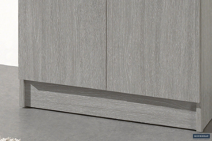 OPBERGKAST RAY 2 DEUREN - Wow Home Grijs 60x180 cm