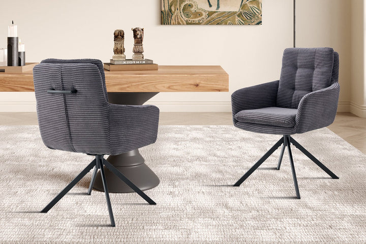 STOEL LUNA - Wow Home Grijs