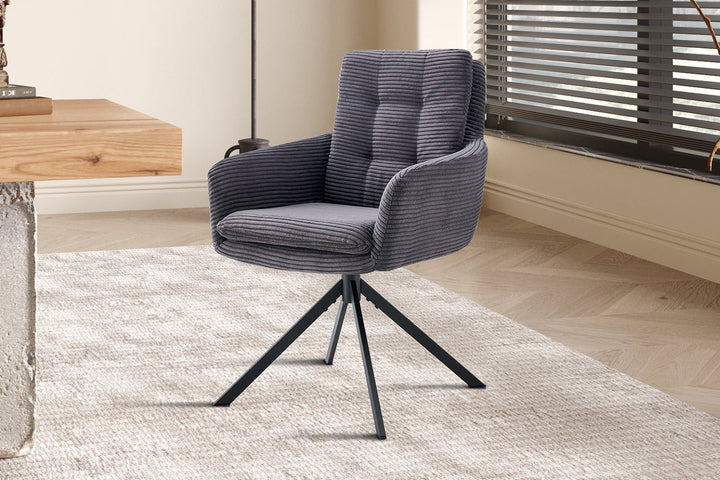 STOEL LUNA - Wow Home Grijs