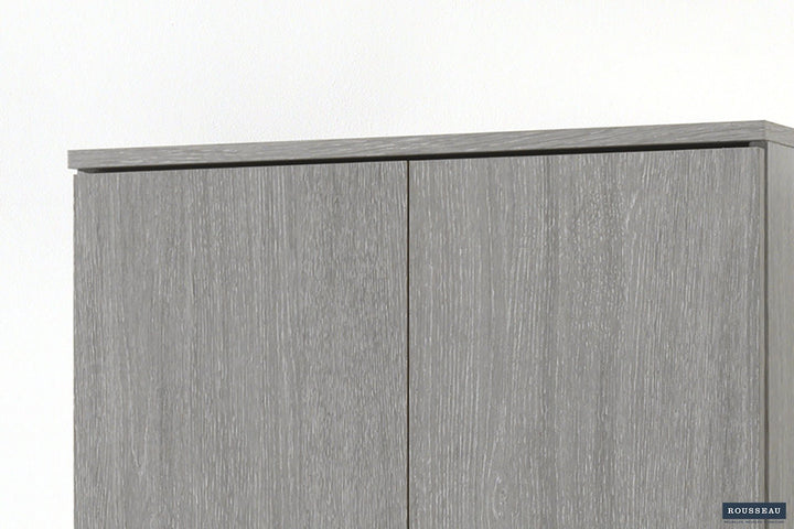 OPBERGKAST RAY 2 DEUREN - Wow Home Grijs 60x180 cm