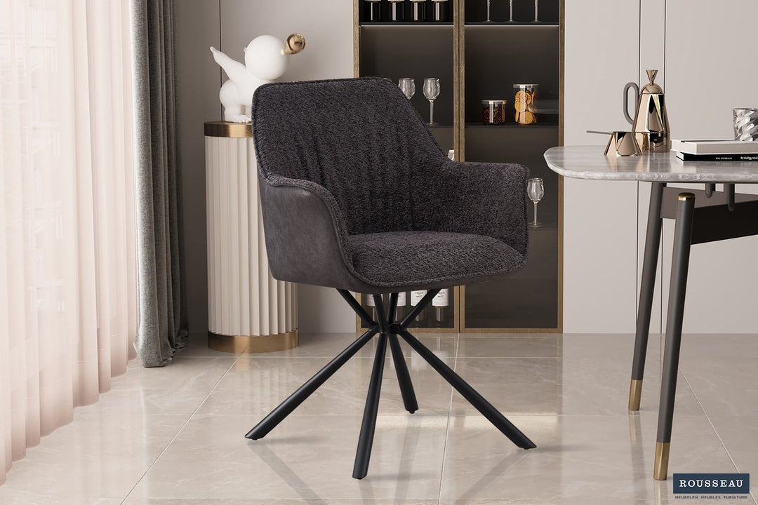 STOEL LUCIE - Wow Home Grijs