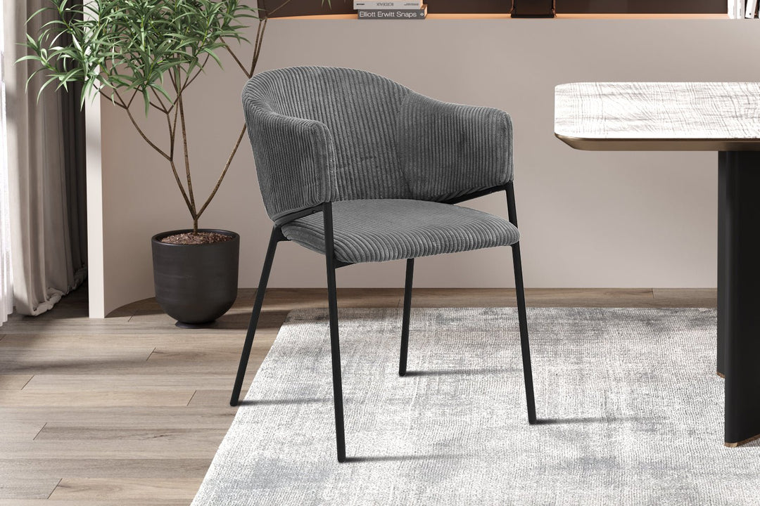 STOEL HUGO - Wow Home Grijs