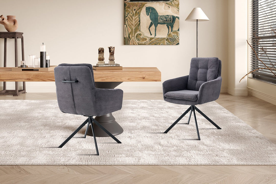 STOEL LUNA - Wow Home Grijs