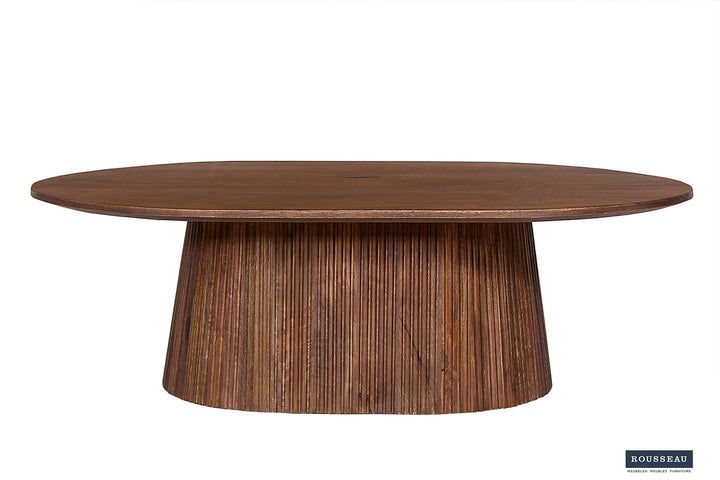 SALONTAFEL MIGUEL - Wow Home Lichtbruin 120 DIA Rond