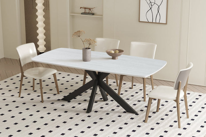 EETTAFEL APOLLO - Wow Home LichtGrijs 180X90X76