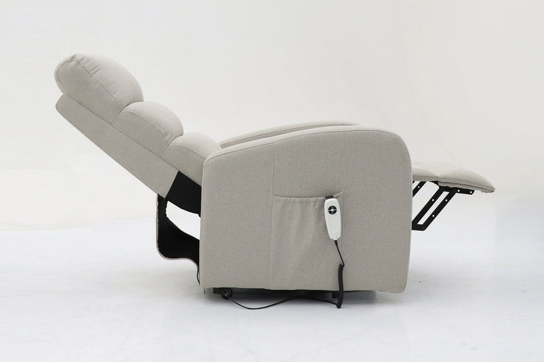 Elektrische relax stoel - Wow Home lichtgrijs