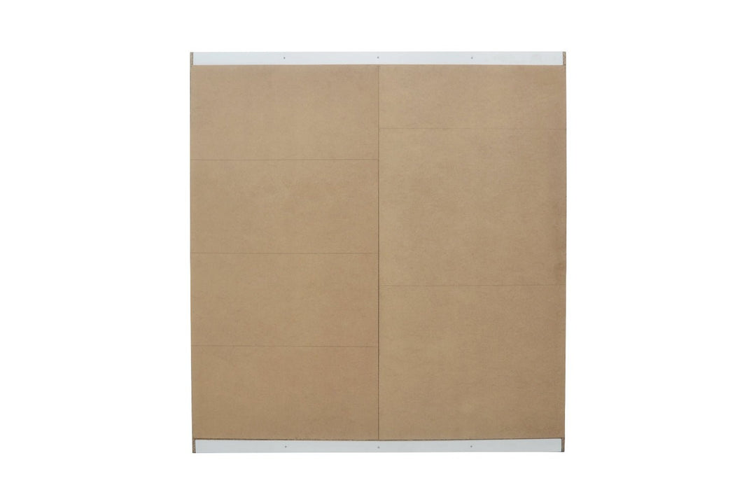 KLEDINGKAST MIKE SCHUIFDEUREN & SPIEGEL - Wow Home sonoma 182.2x197.2 cm