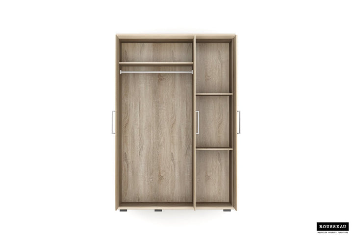 KLEDINGKAST MIKE 2 - 4 DEUREN SONOMA - Wow Home sonoma 160x183 cm