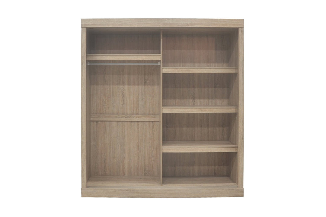 KLEDINGKAST MIKE SCHIJFDEUREN SONOMA - Wow Home sonoma 182.5x197.2 cm