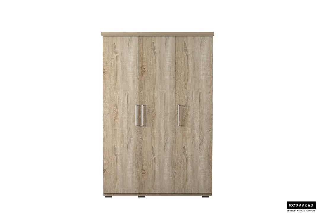 KLEDINGKAST MIKE 2 - 4 DEUREN SONOMA - Wow Home sonoma 160x183 cm