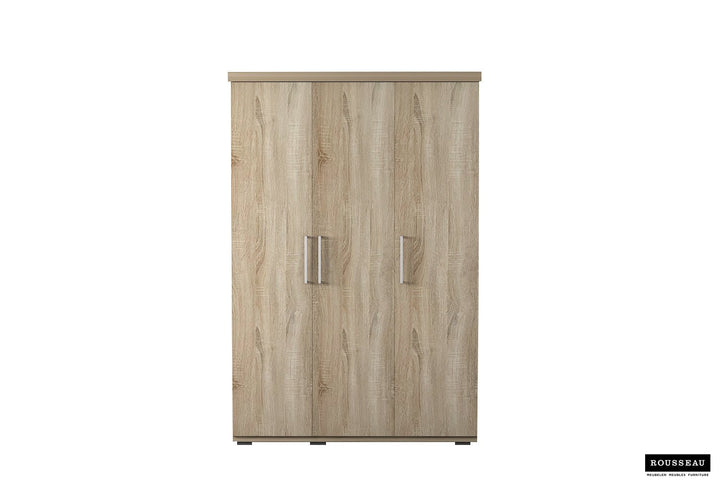 KLEDINGKAST MIKE 2 - 4 DEUREN SONOMA - Wow Home sonoma 160x183 cm