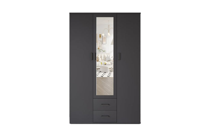 KLEDINGKAST MARC DONKERGRIJS - Wow Home sonoma 80x185 cm