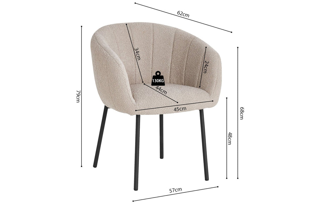 STOEL SEVILLA - Wow Home Taupe