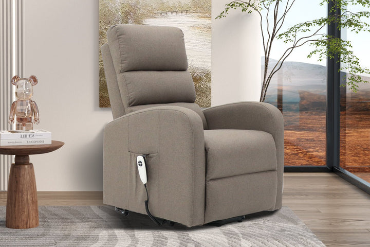 Elektrische relax stoel - Wow Home Taupe